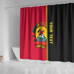 Personalised Mozambique Shower Curtain Muzambhiki Coat Of Arms