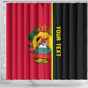 Personalised Mozambique Shower Curtain Muzambhiki Coat Of Arms