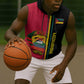 Personalised Mozambique Sleeveless Zip Hoodie Muzambhiki Coat Of Arms - African Pride