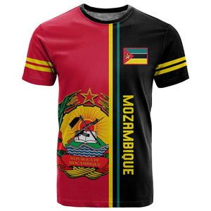 Personalised Mozambique T shirt Muzambhiki Coat Of Arms