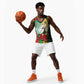 Custom South Africa And Wales Rugby Basketball Jersey Springboks Welsh Mascots Dynamic Version LT14