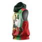 Custom South Africa And Wales Rugby Sleeveless Hoodie Springboks Welsh Mascots Dynamic Version - African Pride