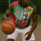 Custom South Africa And Wales Rugby Sleeveless Zip Hoodie Springboks Welsh Mascots Dynamic Version - African Pride