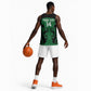 Custom Kenya Rugby Basketball Jersey 2024 Go Champions Simbas - Green LT14