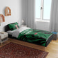 Custom Kenya Rugby Bedding Set 2024 Go Champions Simbas - Green