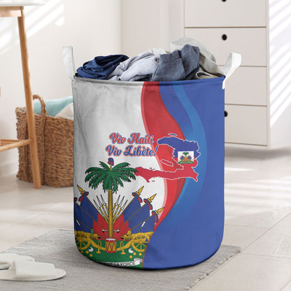 Haiti Independence Day Laundry Basket 1804 Viv Haiti Viv Libete