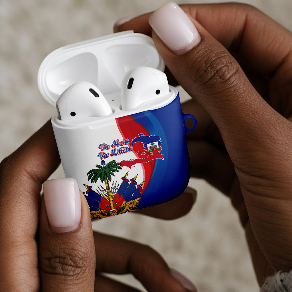 Haiti Independence Day AirPods Case 1804 Viv Haiti Viv Libete