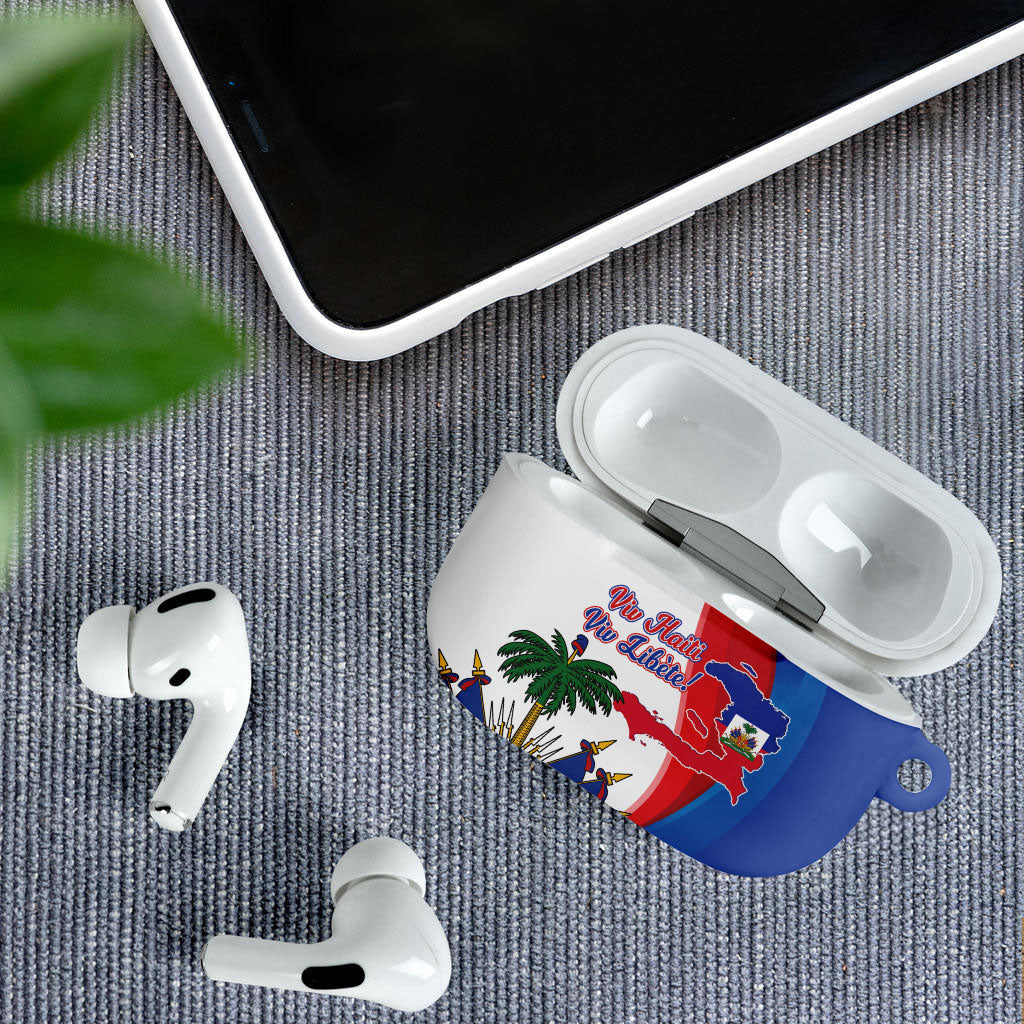 Haiti Independence Day AirPods Case 1804 Viv Haiti Viv Libete
