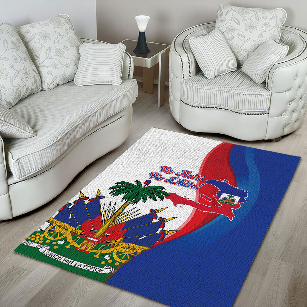 Haiti Independence Day Area Rug 1804 Viv Haiti Viv Libete