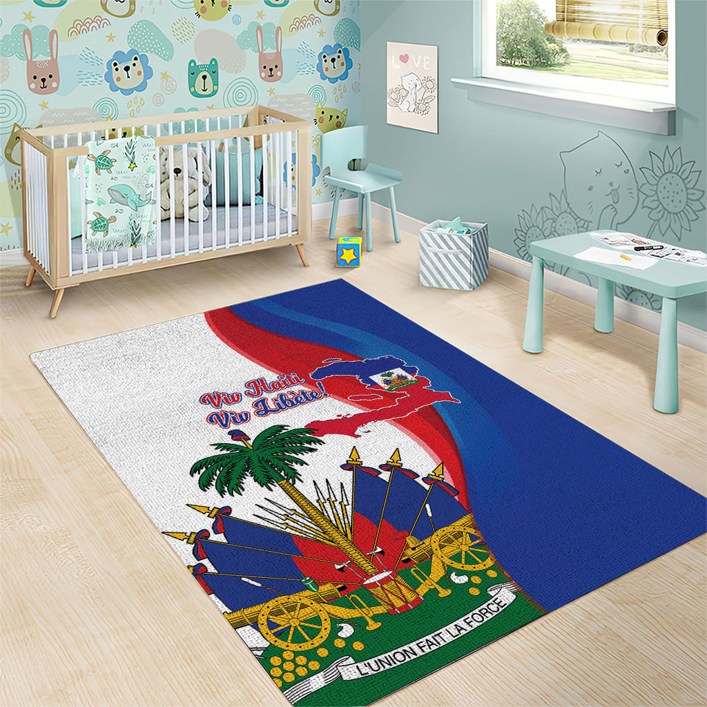 Haiti Independence Day Area Rug 1804 Viv Haiti Viv Libete