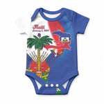Haiti Independence Day Baby Onesie 1804 Viv Haiti Viv Libete