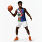 Haiti Independence Day Basketball Jersey 1804 Viv Haiti Viv Libete