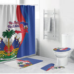 Haiti Independence Day Bathroom Set 1804 Viv Haiti Viv Libete