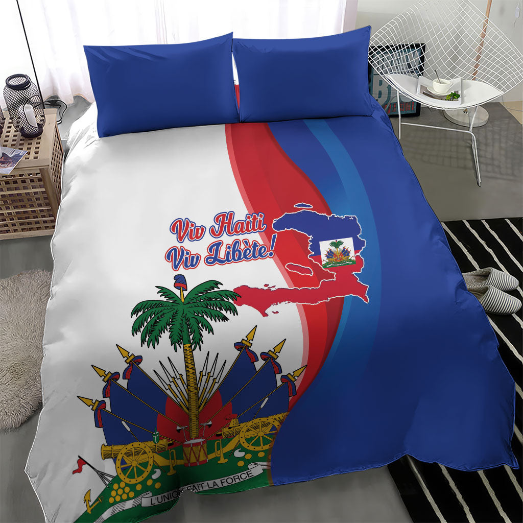 Haiti Independence Day Bedding Set 1804 Viv Haiti Viv Libete