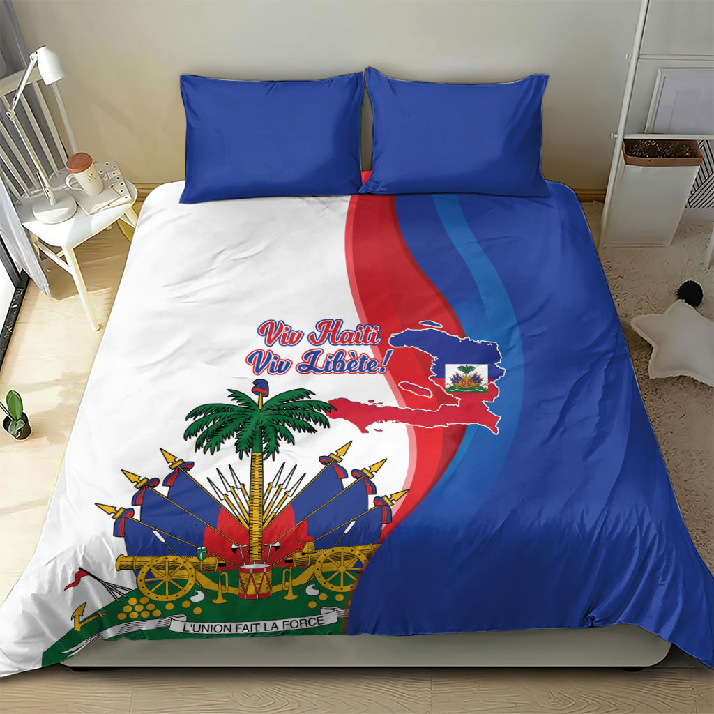 Haiti Independence Day Bedding Set 1804 Viv Haiti Viv Libete
