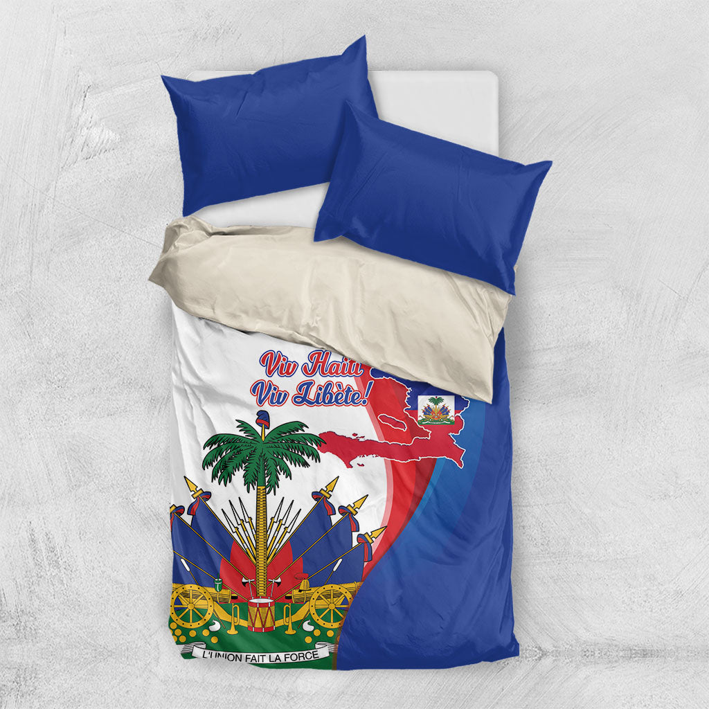 Haiti Independence Day Bedding Set 1804 Viv Haiti Viv Libete