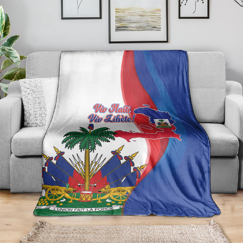 Haiti Independence Day Blanket 1804 Viv Haiti Viv Libete