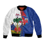 Haiti Independence Day Bomber Jacket 1804 Viv Haiti Viv Libete
