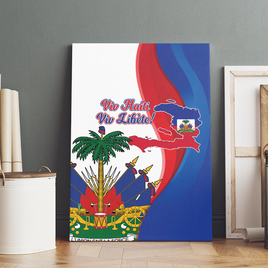 Haiti Independence Day Canvas Wall Art 1804 Viv Haiti Viv Libete