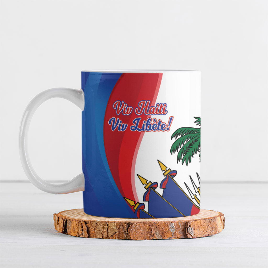 Haiti Independence Day Ceramic Mug 1804 Viv Haiti Viv Libete