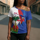 Haiti Independence Day Cross Shoulder Shirt 1804 Viv Haiti Viv Libete