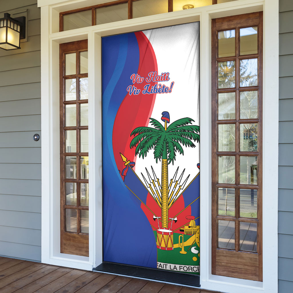 Haiti Independence Day Door Cover 1804 Viv Haiti Viv Libete
