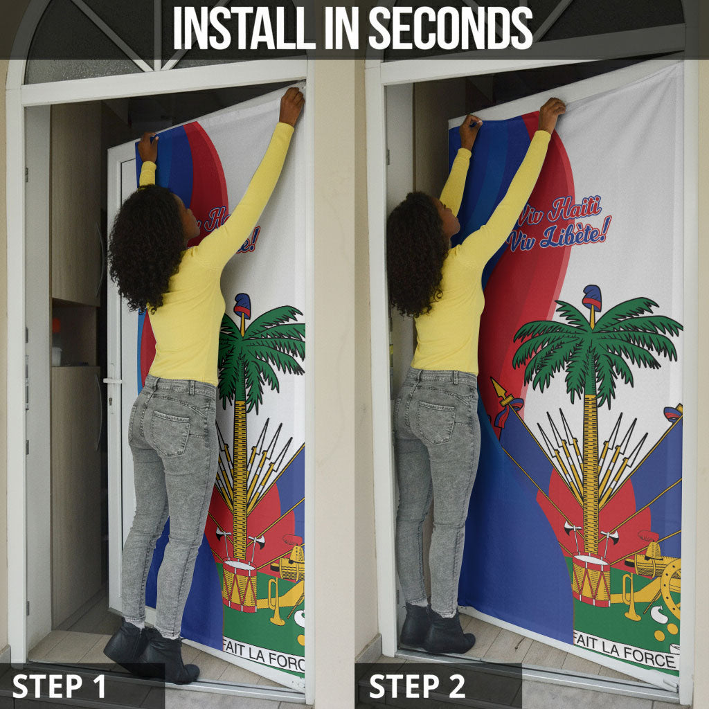 Haiti Independence Day Door Cover 1804 Viv Haiti Viv Libete