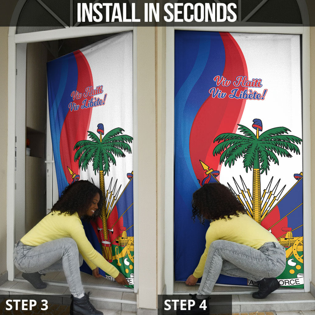 Haiti Independence Day Door Cover 1804 Viv Haiti Viv Libete