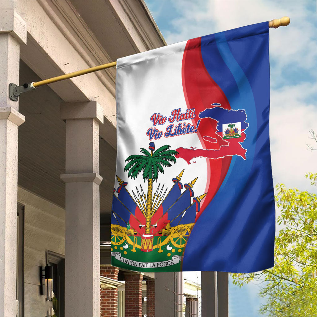 Haiti Independence Day Garden Flag 1804 Viv Haiti Viv Libete