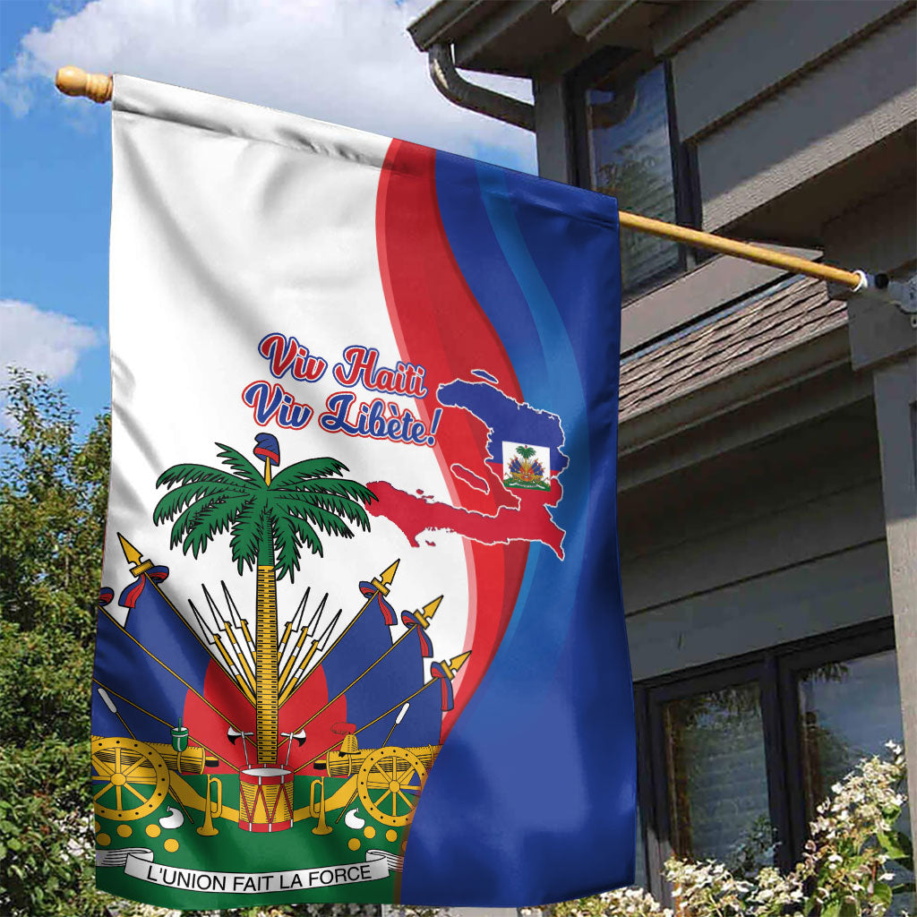 Haiti Independence Day Garden Flag 1804 Viv Haiti Viv Libete