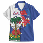 Haiti Independence Day Hawaiian Shirt 1804 Viv Haiti Viv Libete