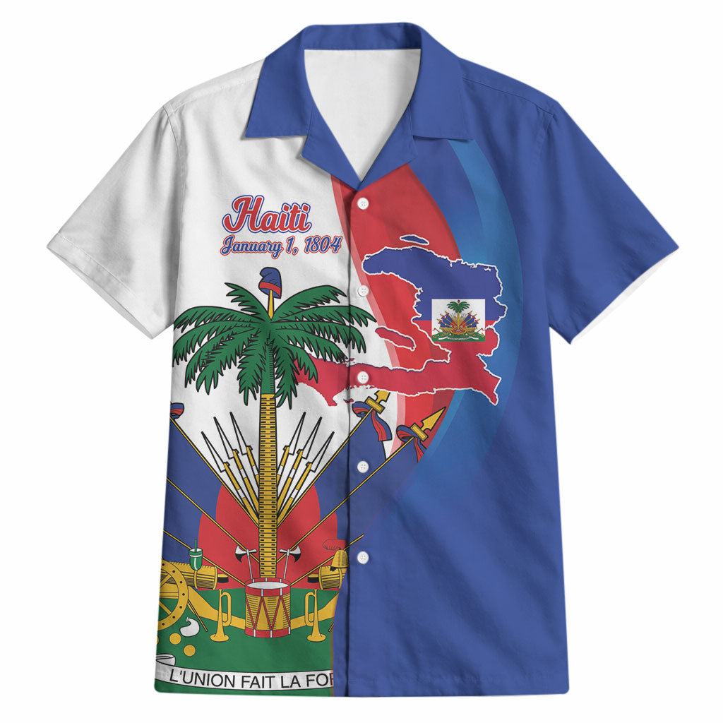 Haiti Independence Day Hawaiian Shirt 1804 Viv Haiti Viv Libete