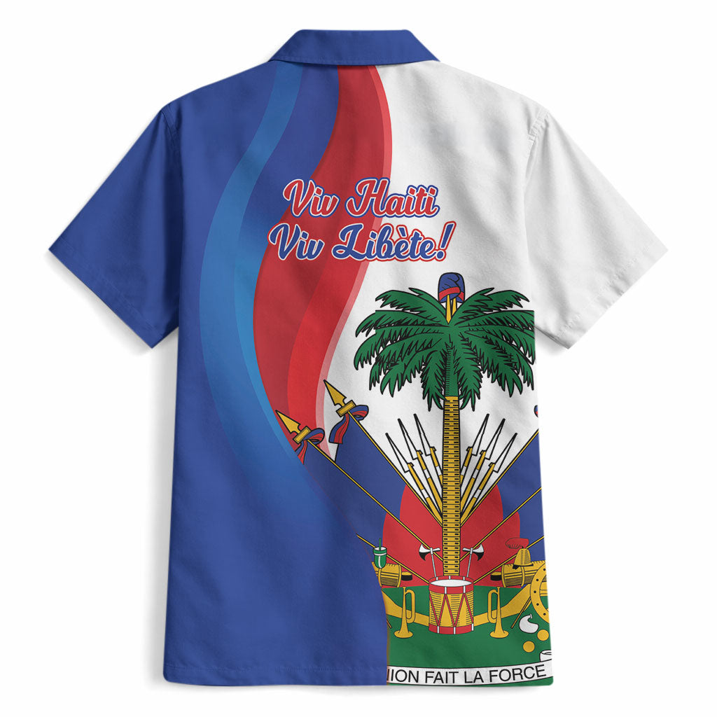 Haiti Independence Day Hawaiian Shirt 1804 Viv Haiti Viv Libete