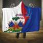 Haiti Independence Day Hooded Blanket 1804 Viv Haiti Viv Libete