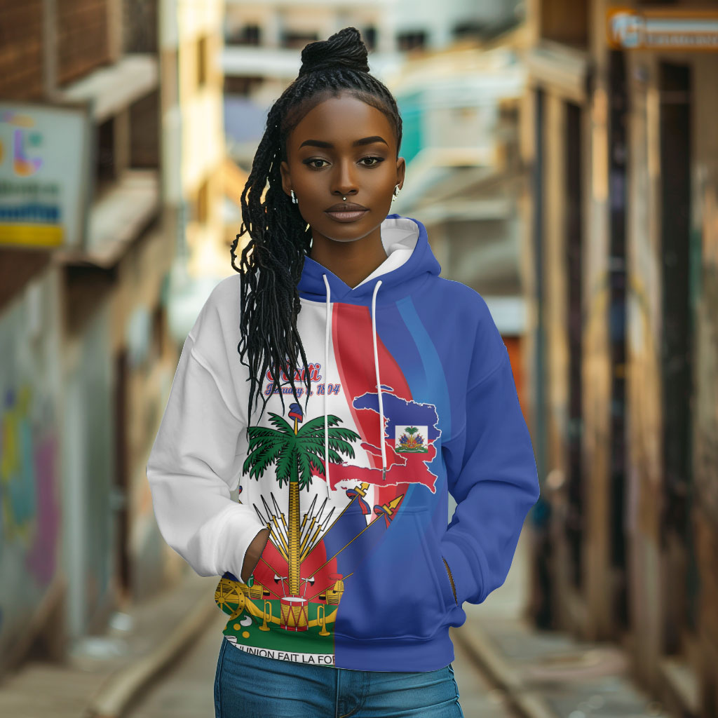 Haiti Independence Day Hoodie 1804 Viv Haiti Viv Libete