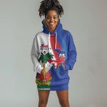 Haiti Independence Day Hoodie Dress 1804 Viv Haiti Viv Libete