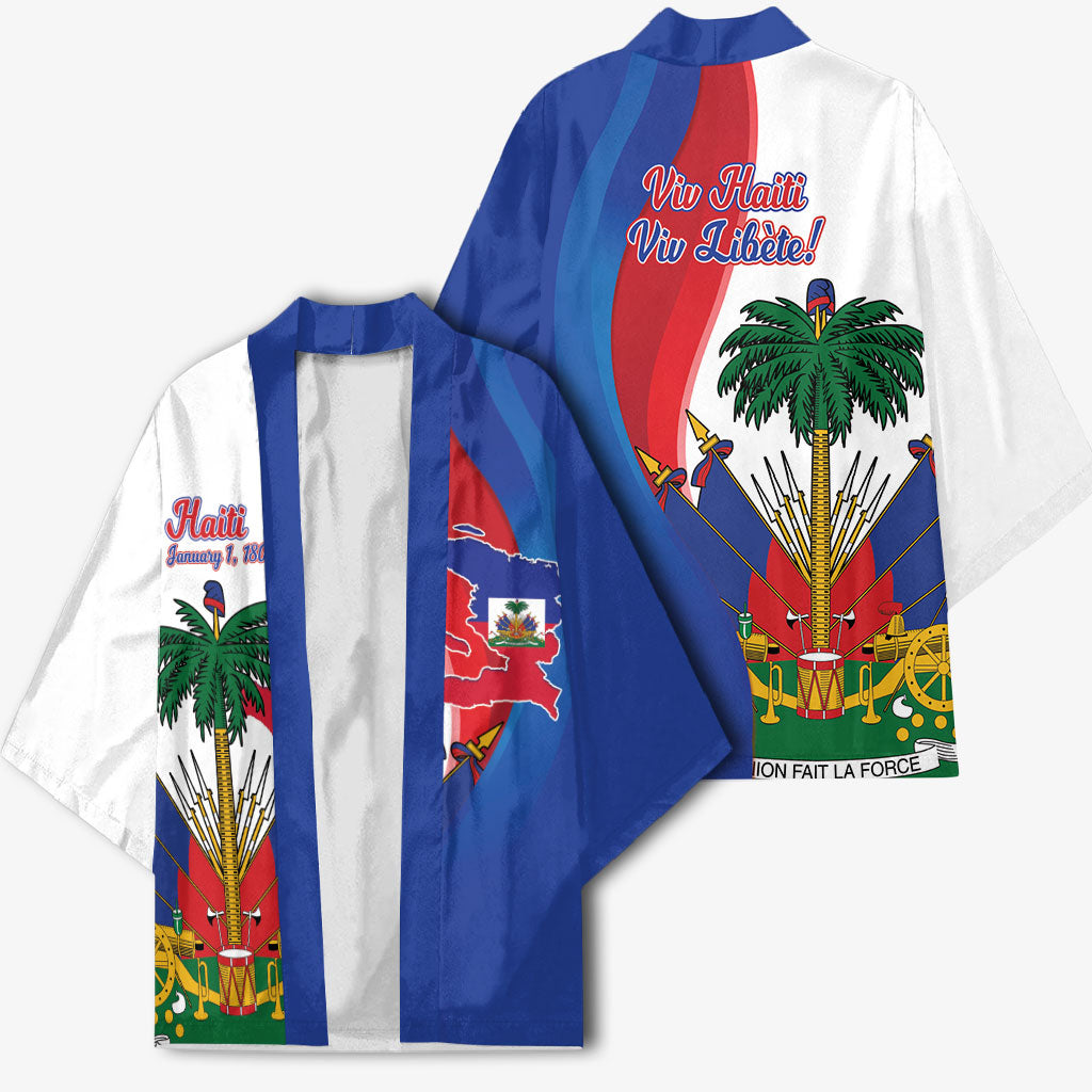Haiti Independence Day Kimono 1804 Viv Haiti Viv Libete