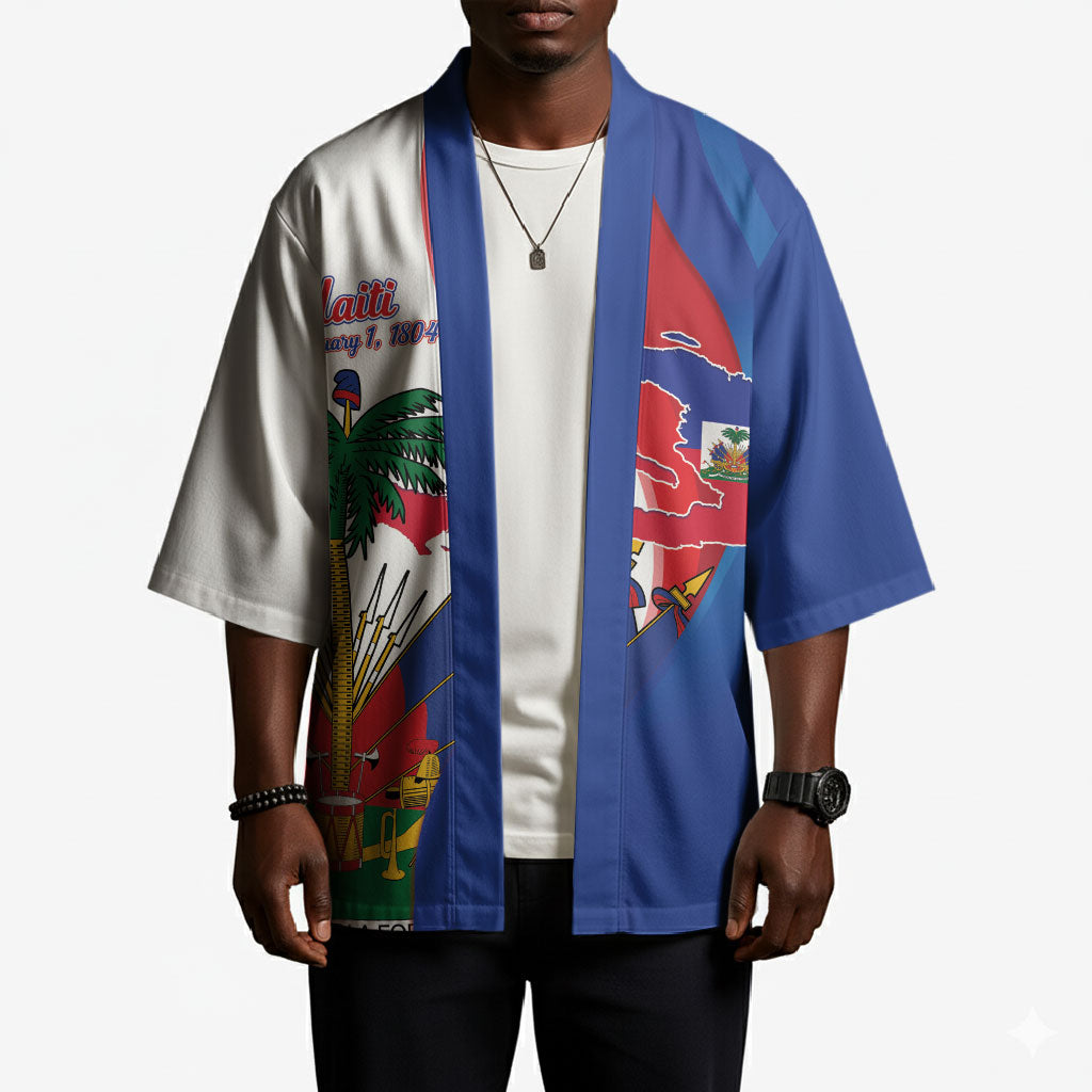 Haiti Independence Day Kimono 1804 Viv Haiti Viv Libete
