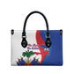 Haiti Independence Day Leather Bag 1804 Viv Haiti Viv Libete