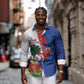 Haiti Independence Day Long Sleeve Button Shirt 1804 Viv Haiti Viv Libete