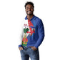 Haiti Independence Day Long Sleeve Polo Shirt 1804 Viv Haiti Viv Libete