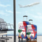Haiti Independence Day Luggage Cover 1804 Viv Haiti Viv Libete