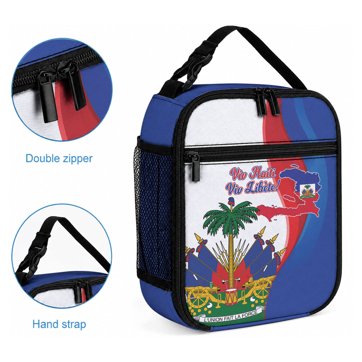Haiti Independence Day Lunch Bag 1804 Viv Haiti Viv Libete