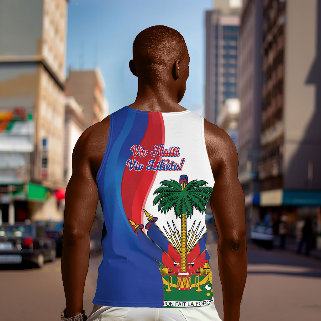 Haiti Independence Day Men Tank Top 1804 Viv Haiti Viv Libete