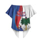 Haiti Independence Day Off Shoulder Wrap Waist Top 1804 Viv Haiti Viv Libete