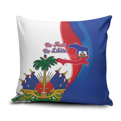 Haiti Independence Day Pillow Cover 1804 Viv Haiti Viv Libete