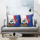 Haiti Independence Day Pillow Cover 1804 Viv Haiti Viv Libete