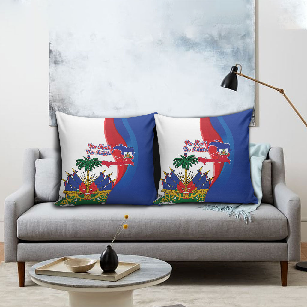 Haiti Independence Day Pillow Cover 1804 Viv Haiti Viv Libete