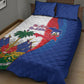 Haiti Independence Day Quilt Bed Set 1804 Viv Haiti Viv Libete