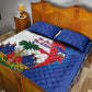 Haiti Independence Day Quilt Bed Set 1804 Viv Haiti Viv Libete